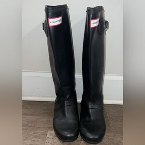 Hunter Rain Boots (Tall, Black)